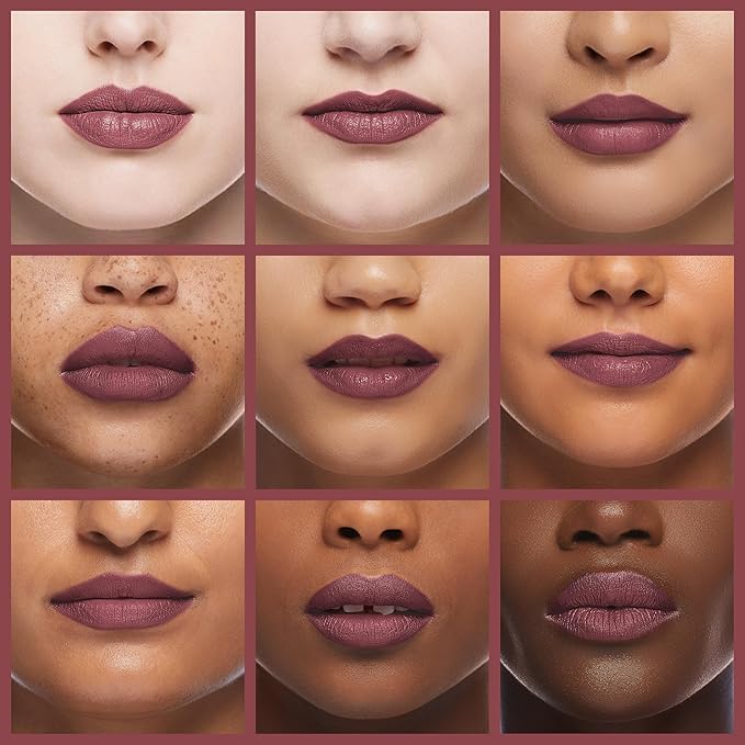 Palladio Herbal Matte Lipstick, Creamy and Full Coverage Long Lasting Matte Lipstick, Regal Café