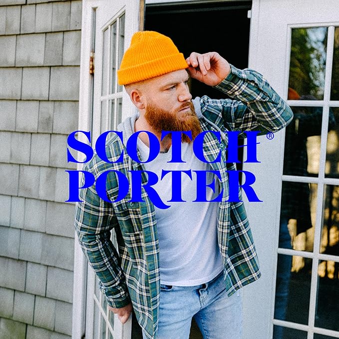 Scotch Porter Men’s Face Care Collection – Exfoliate, Cleanse & Restore, & Moisturize & Defend Skin – Includes Wash, Exfoliating Wash & Lotion