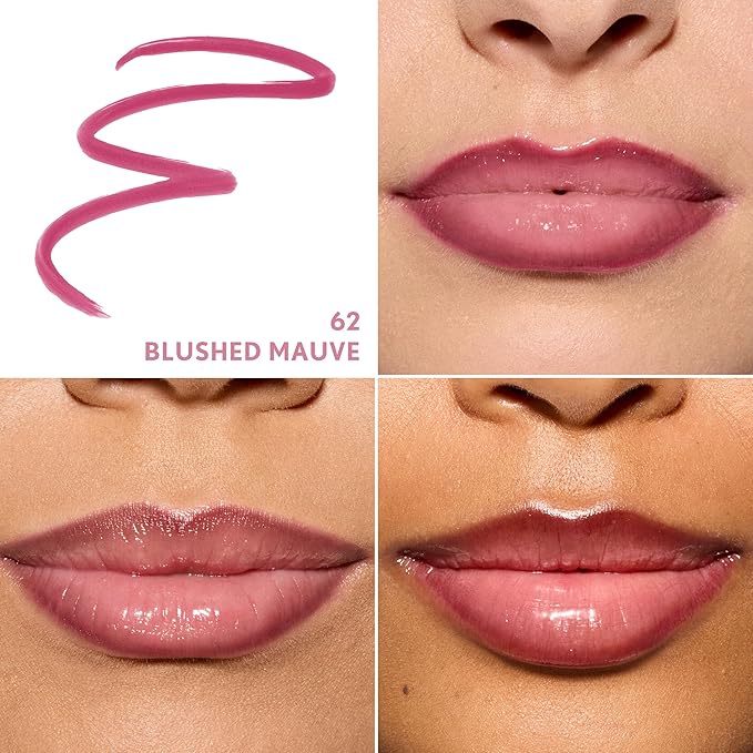 COVERGIRL Outlast Lipstain, with Plant-Based Acacia Tree Extract, Non-Drying, Lightweight - 62 Blushed Mauve