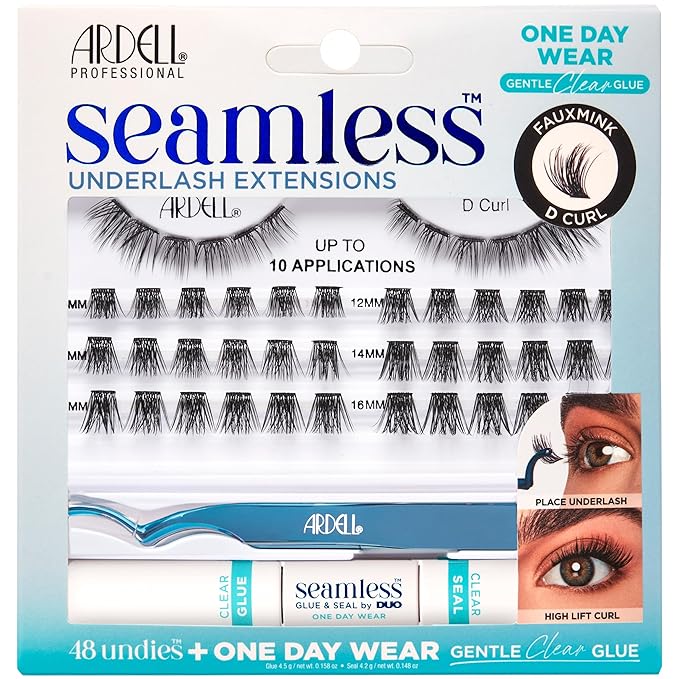 Ardell Seamless Underlash Extensions D Curl Kit