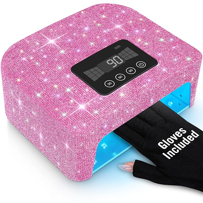 Cordless uv nail lamp, 120w