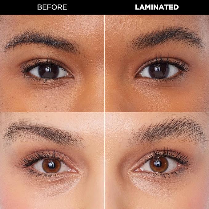 L'Oreal Paris Infallible Up To 24H Wear Brow Lamination, Water-Resistant Longwear Eyebrow Gel Make Up, Clear/Transparent, 0.16 Fl Oz