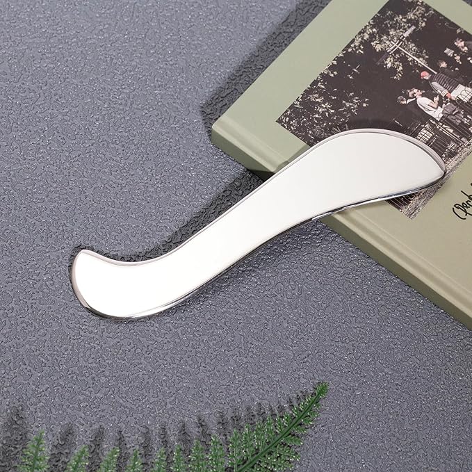 Gua sha Tool gua sha Stainless Steel iastm Tool Gussha Massage Tool Muscle Scraping Tool for Soft Tissue Therapy and Reduce Arms,Back, Legs, Neck Muscle Pain(SHESHAN)…………