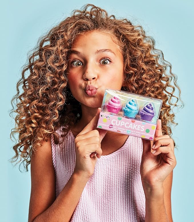 iscream 3-piece Cupcake Swirl Shaped and Balm