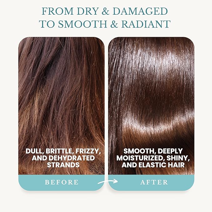 Edenika Botanicals Argan Oil Moisturizing Conditioner with Avocado, Blackberry & Jojoba, 16 fl oz, Restorative & Smoothing Formula, Vegan, Paraben-Free, Sulfate-Free, for All Hair Types