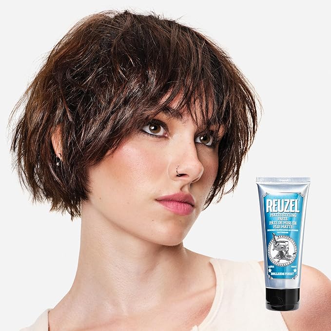 REUZEL Grooming Cream, Pilable Natural Light Hold, Adds Texture and Definition, Moisturizing, Weightless, Easy To Wash Out, Water Based Formula, Sugary Rum Scent, 3.38 oz