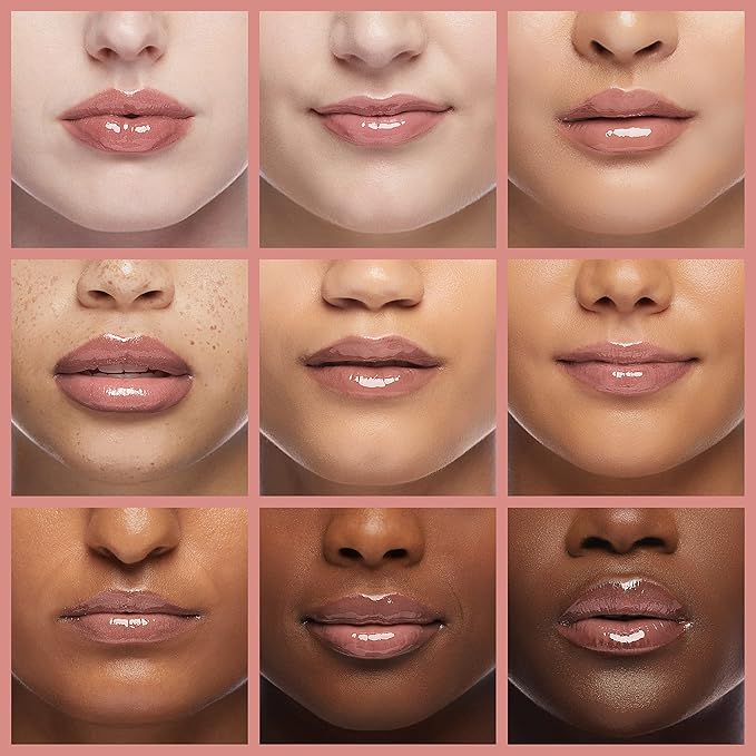 wet n wild MegaSlicks Lip Gloss, Ultra-Glossy, Vitamin-E Enriched, Ultra-Gloss High Shine Moisturizing, Cruelty-Free & Vegan - Snuggle Sesh