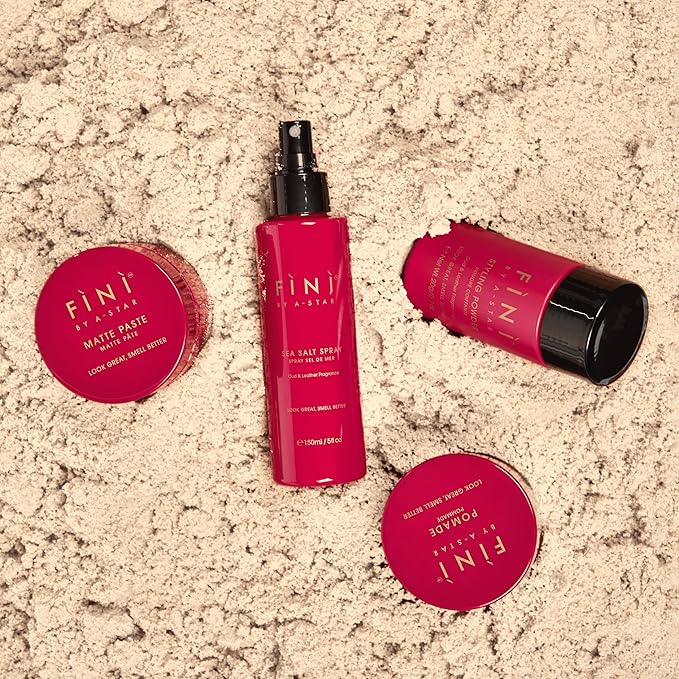 Fini By A-Star Styling Powder – Oud Fragrance, Matte Finish, Volumizing & Texturizing Hair Powder for Men, Easy to Wash Out, Non-Greasy