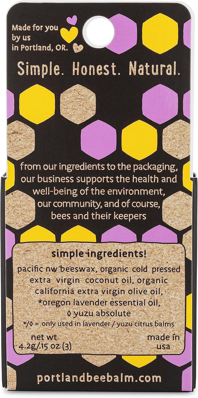 Portland Bee Balm All Natural Handmade Lavender