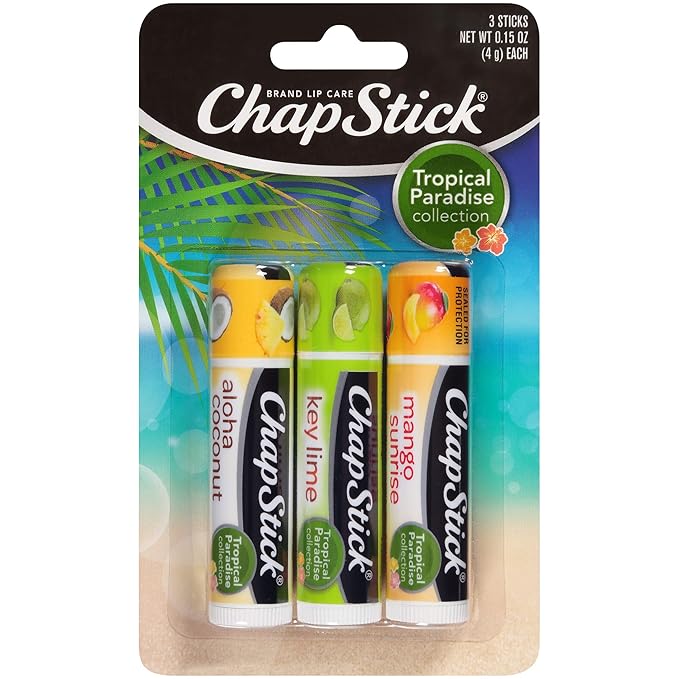 ChapStick Tropical Paradise Collection Mango, Lime