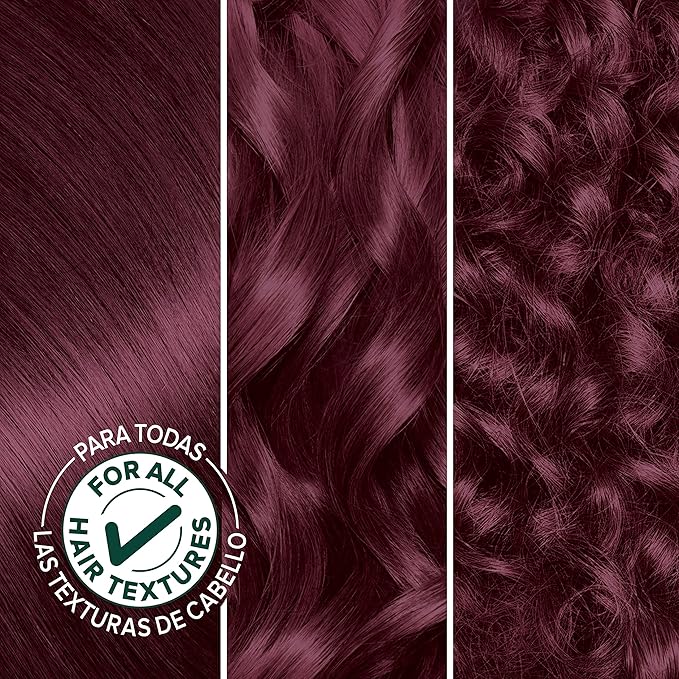 Garnier Hair Color Nutrisse Nourishing Creme, 42 Deep Burgundy (Black Cherry) Red Permanent Hair Dye, 1 Count (Packaging May Vary) (Pack of 2)