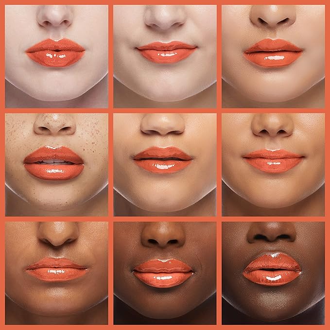 TONYMOLY Petit Bunny Lip Gloss for Women, Easter Basket Stuffer, Long Lasting Lip Crayon, Korean Lip Gloss, Vitamin E Enriched, Soften & Moisturize Lips, Juicy Orange