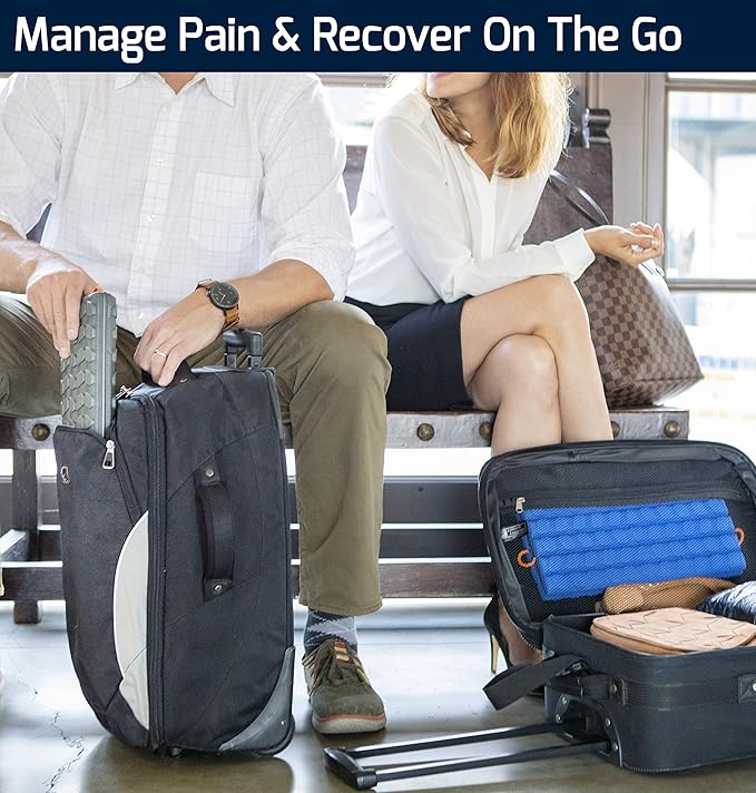 Brazyn Morph Foam Roller (Bravo-Sage): Collapsible Travel Foam Roller for Pain Relief, Workout Muscle Recovery, Back Massager, Deep Tissue Leg Massage, Back Cracker, Stretcher; Small, Portable