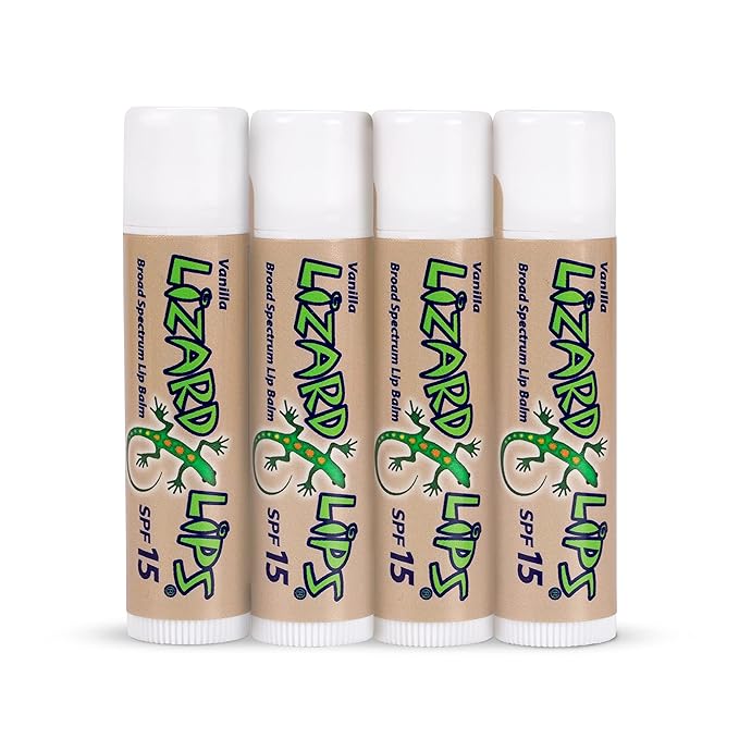 Lizard Lips SPF 15 Lip Balm (Vanilla)