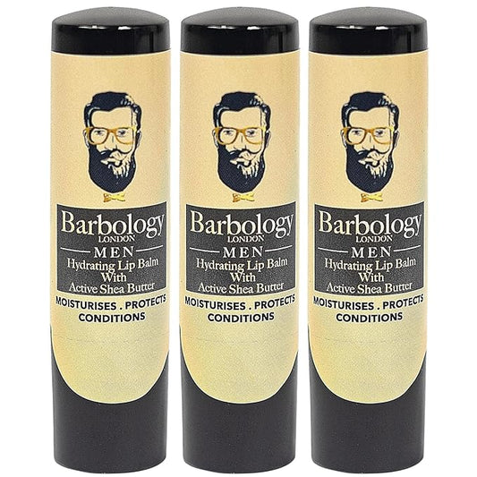 Men's Moisturizing Lip Balm for Chapped 0.17oz