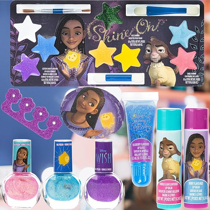 Disney Wish - Townley Girl Train Case Cosmetic