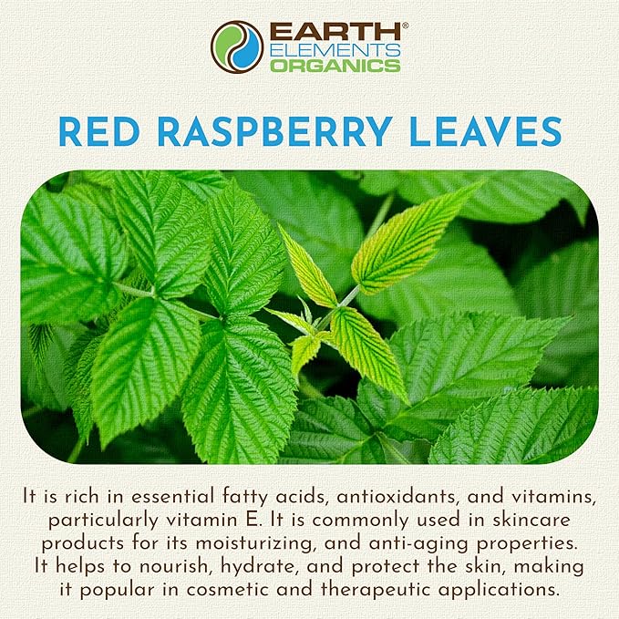 Earth Elements Organics Après Ski Balm Raspberry Leaf Oil, Natural Moisturizer for Skin Hydration, Organic Skincare for All Skin Types – 1 oz