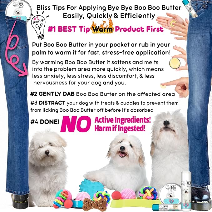 Coton De Tulear Boo Boo Butter, oz
