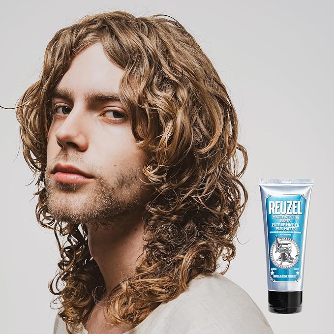 REUZEL Grooming Cream, Pilable Natural Light Hold, Adds Texture and Definition, Moisturizing, Weightless, Easy To Wash Out, Water Based Formula, Sugary Rum Scent, 3.38 oz