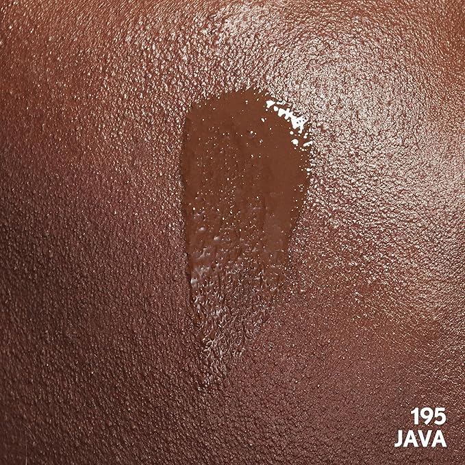 COVERGIRL Clean Invisible Foundation Makeup, Dewy & Glowy Natural Finish, Buildable Coverage, Skin-Like Smooth Look, Vegan, Java, 1oz