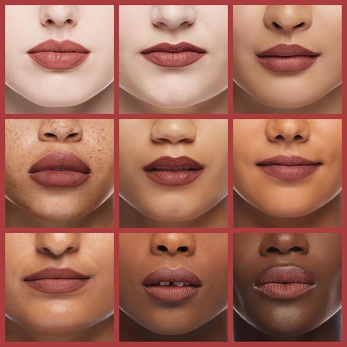 Palladio Herbal Matte Lipstick, Scarlet, Creamy and Full Coverage Long Lasting Matte Lipstick