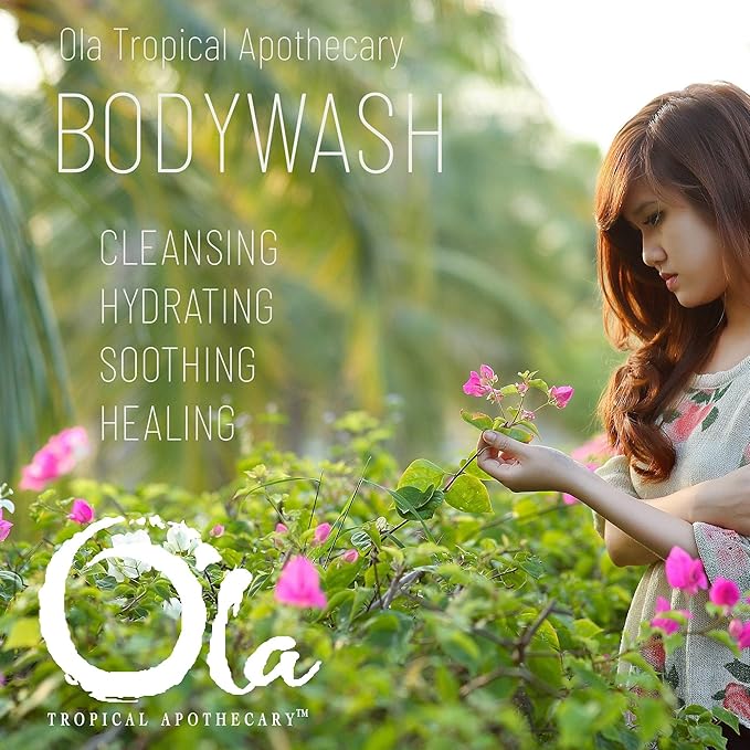 Tropical Apothecary Ola Passion Fruit Body Wash with Pure Tropical Oils and Plant Extracts - 8 Fl Oz