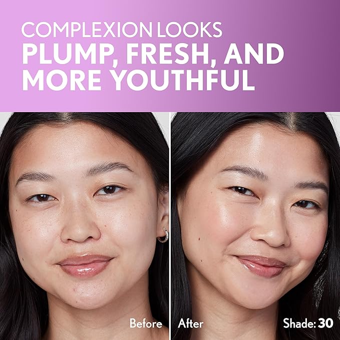 Covergirl Simply Ageless Skin Perfector Essence Foundation, 30 Vegan Formula, 1.0oz