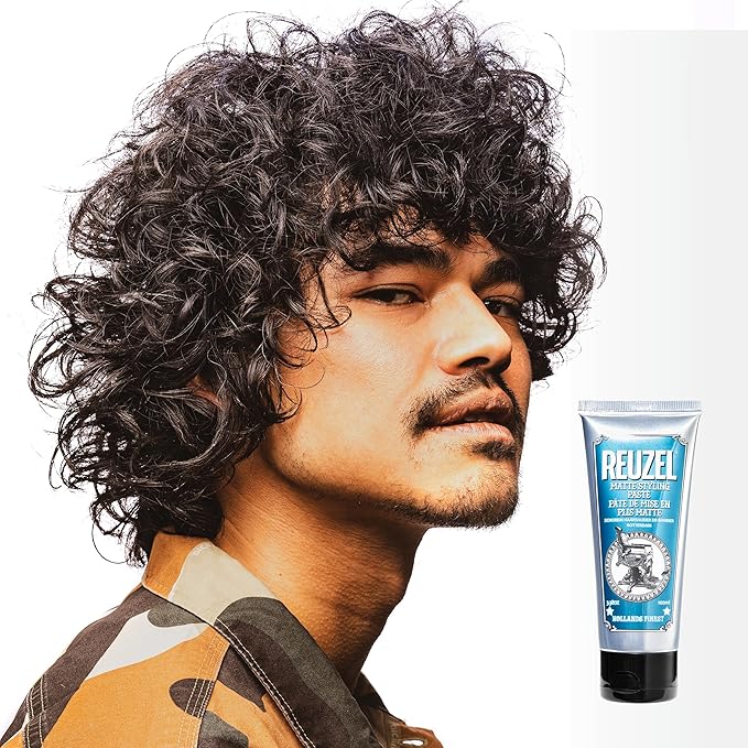 REUZEL Grooming Cream, Pilable Natural Light Hold, Adds Texture and Definition, Moisturizing, Weightless, Easy To Wash Out, Water Based Formula, Sugary Rum Scent, 3.38 oz