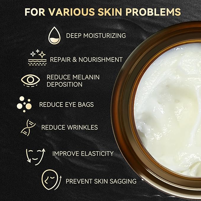 Men's Beef Tallow for Skin, Whipped Grass-Fed Beef Tallow Face Cream, Tallow Balm with Anti-Aging Retinol & Hyaluronic Acid, Mens Skin Care Face Moisturizer, Reduces Wrinkles Lines, Sandalwood, 3.5 OZ