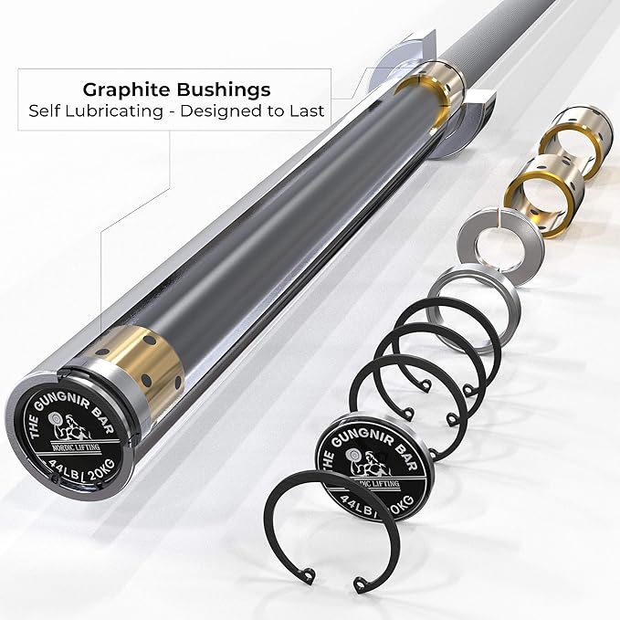 Barbell 7' Olympic for CrossFit & Weightlifting - 1500 Lb