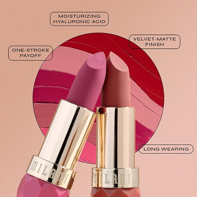 Milani Color Fetish Matte Lipstick (Peony)