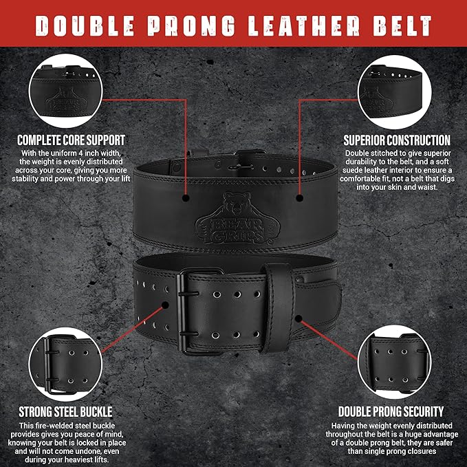 Bear Grips Weightlifting Belt 5mm Powerlifting