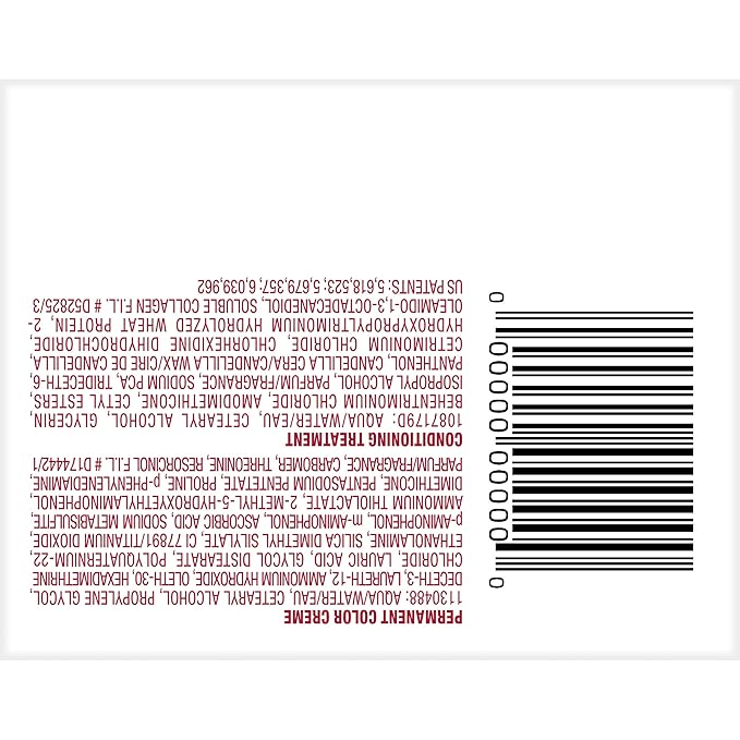 L'Oreal Paris Excellence Crème Permanent Hair Dye, Triple Care Hair Color with Hyaluronic Acid for 100% Gray Coverage, 8RB Reddish Blonde, 1 Kit (Packaging May Vary)
