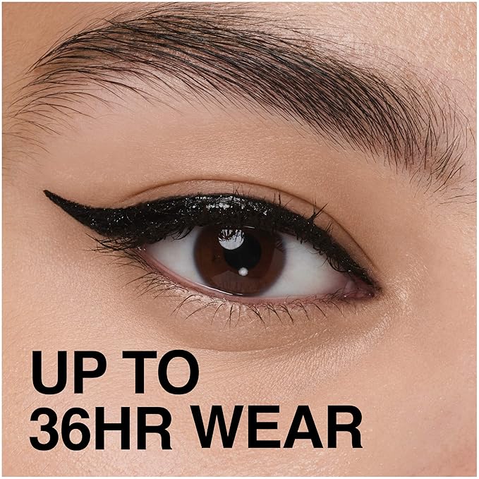 Maybelline New York TattooStudio Liquid Ink Eyeliner, Ink Black, 0.08 fl. oz.
