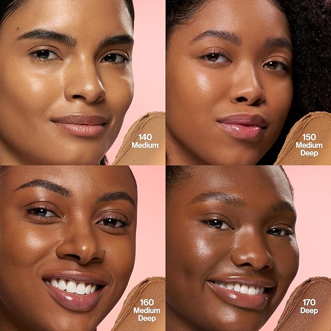Revlon Glimmer Tinted Moisturizer Stick for Face, Lightweight Foundation, Hydrating Skincare-Infused Makeup, 150 150, 0.31 oz