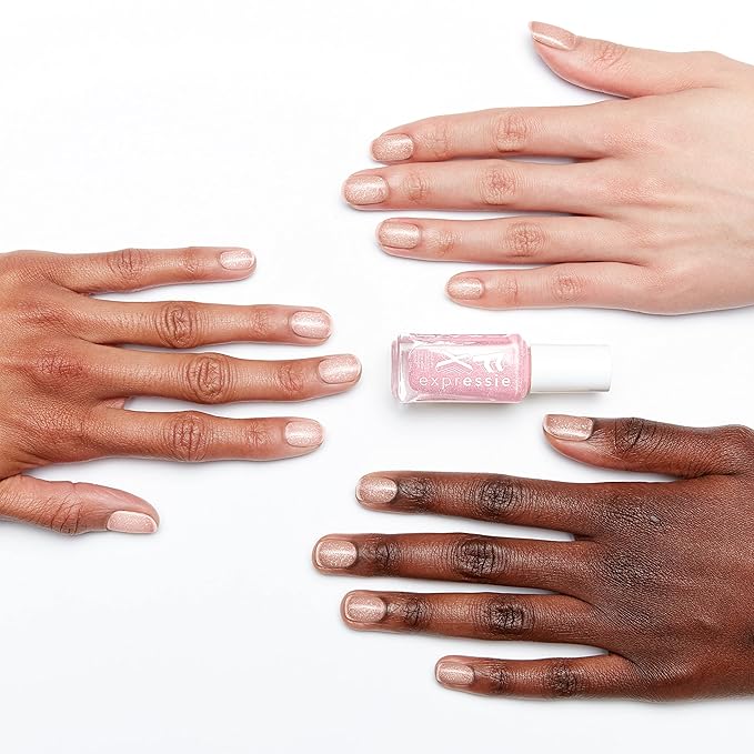 essie expressie FX Quick-Dry Vegan Nail Polish, Faux Vegan