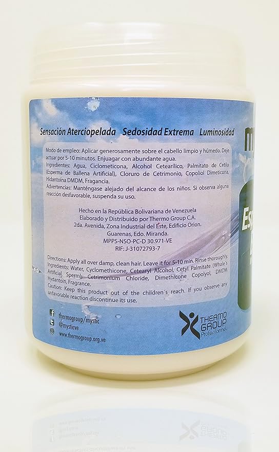 Whale Sperm Hair Mask Treatment for Damaged Hair 35 Oz - Nourishes and Repairs Dry Hair - Deep Conditioning for Shiny and Smooth Hair