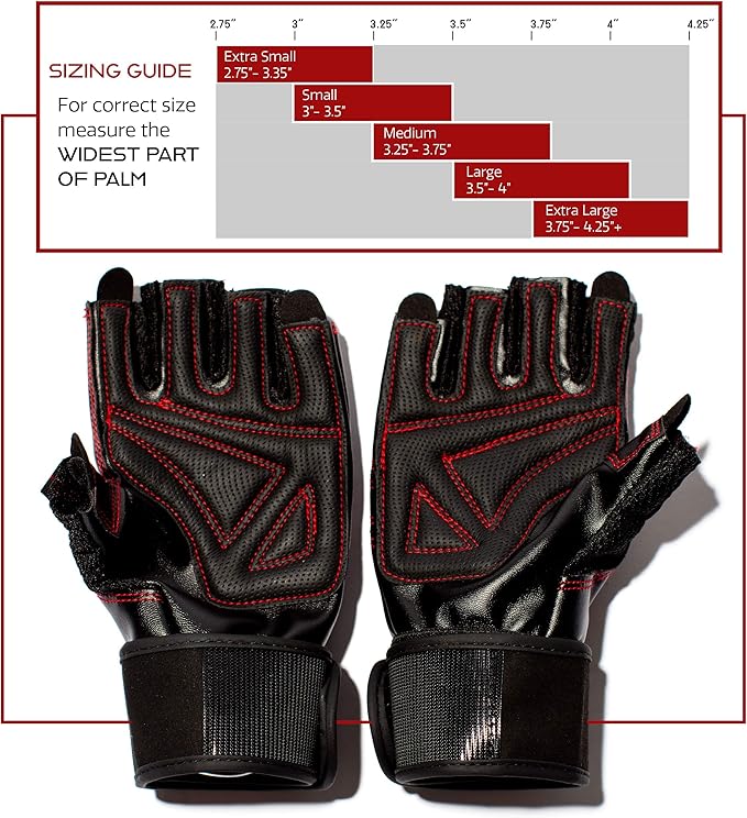 Work Out Gloves for Weight Lifting - Top Men and Womens Weightlifting Gym Glove for Barbell Exercise Workouts - Extra Soft Protective Grips for Comfortable Workout Grip with Lock In Wrist Wrap