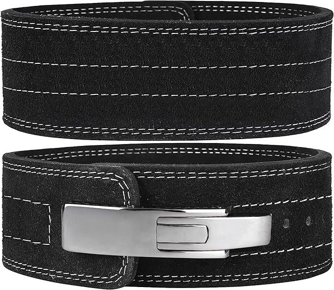 ARD CHAMPS™ 10MM Weight Power Lifting Leather Lever