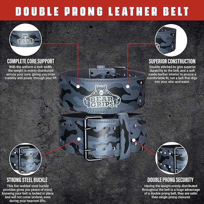 Bear Grips Weightlifting Belt 5mm Powerlifting