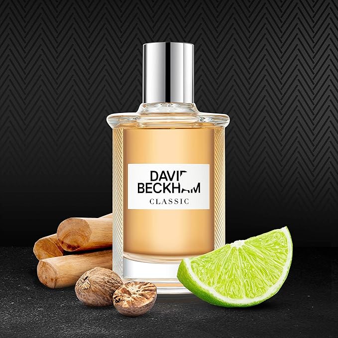 David Beckham Classic Eau de Toilette Spray for Men, 3 Ounce