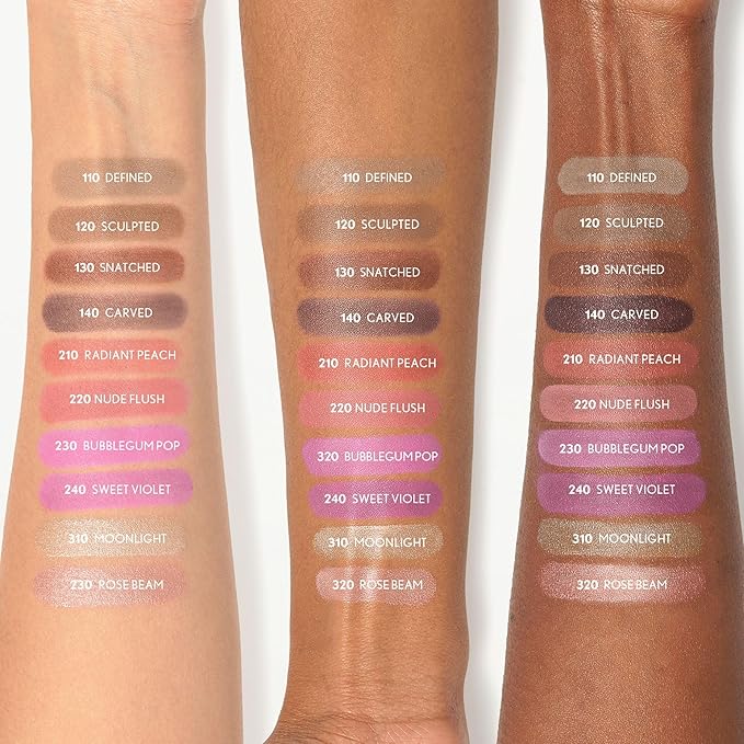 CoverGirl Trublend Skin Enhancer Highlighter Balm Stick, 310 Moonlight, Vegan Formula, Easy to Use, Glides on Effortlessly, Non-Greasy, Doesn't Crease, 0.21oz