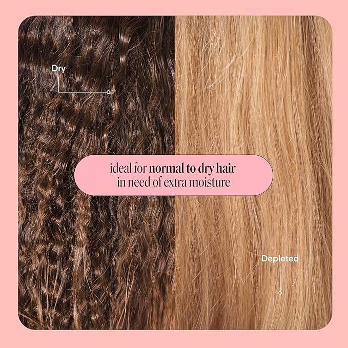 MONDAY HAIRCARE Moisture Shampoo + Conditioner Bathroom Set (2 Count) 27 oz Each for Dry, Coarse, Stressed, Frizzy Hair, Made with Coconut Oil, Rice Protein, Shea Butter and Vitamin E