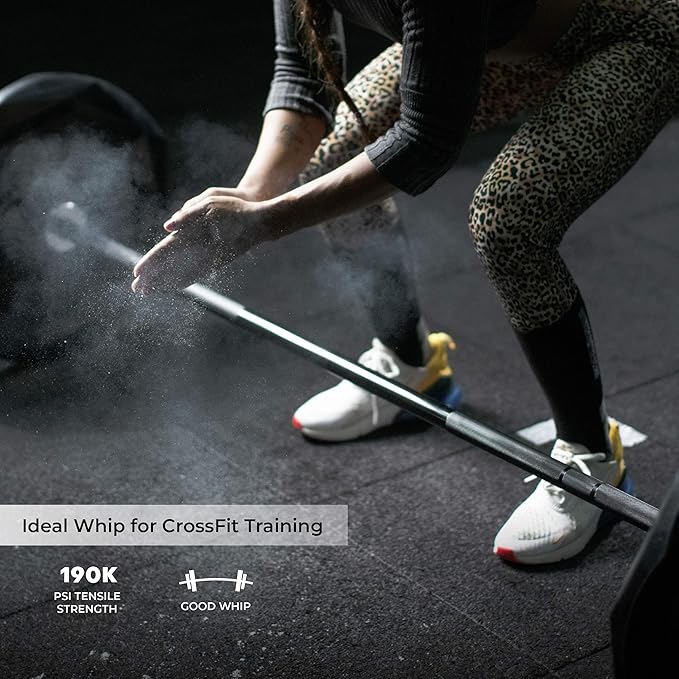 Barbell 7' Olympic for CrossFit & Weightlifting - 1500 Lb