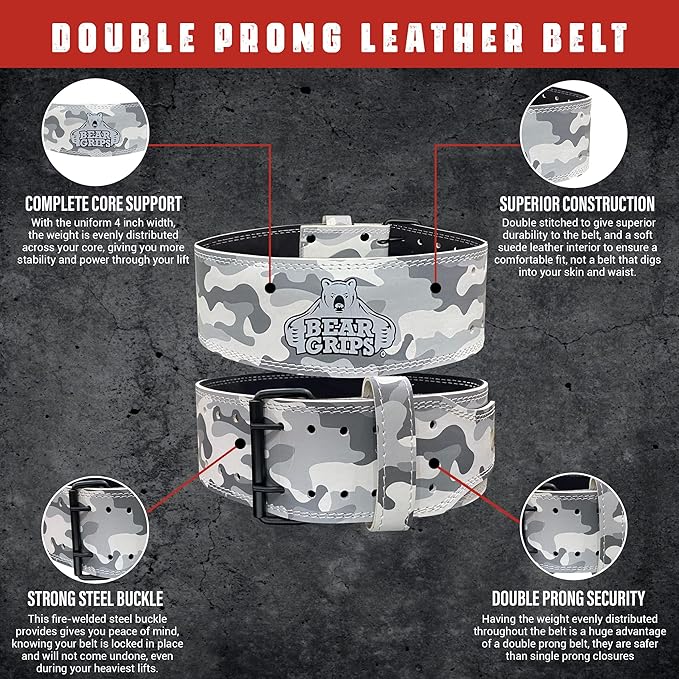 Bear Grips Weightlifting Belt 5mm Powerlifting