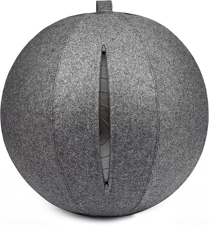 Stability Ball Chair for Office - Ergonomic Seating/Labor Birthing Pregnancy/Yoga Balance Stability Exercise Fitness