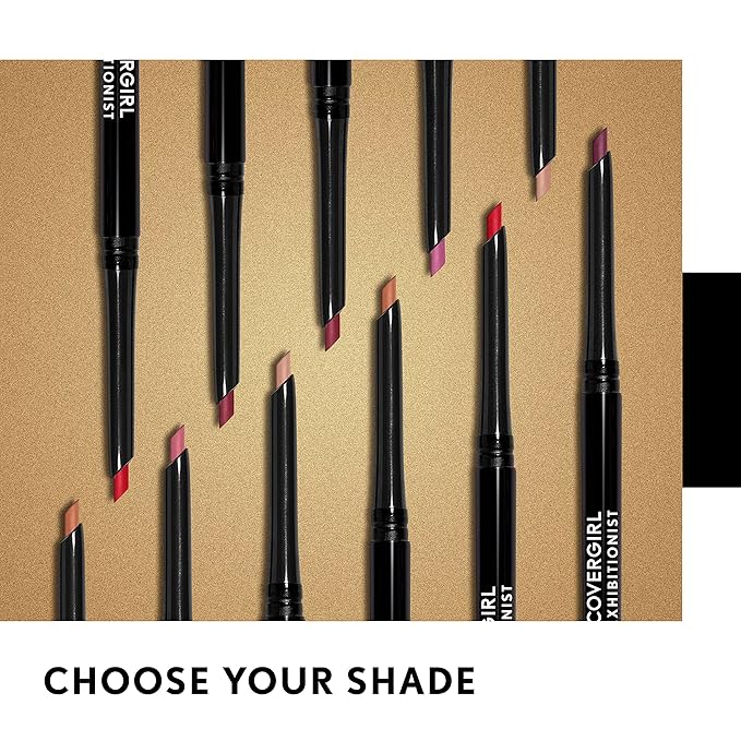 COVERGIRL Exhibitionist Lip Liner Uncarded, Mauvelous 230, 0.012 Ounce (Pack of 2)