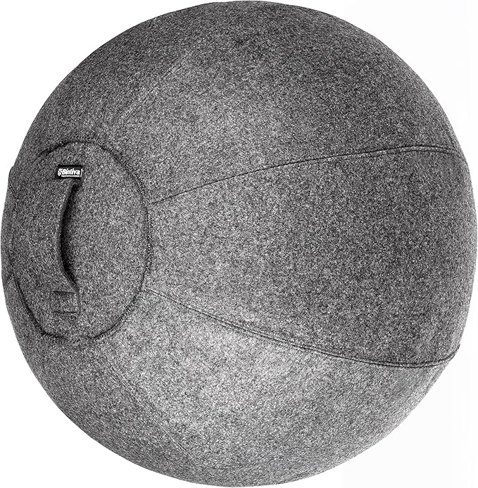 Stability Ball Chair for Office - Ergonomic Seating/Labor Birthing Pregnancy/Yoga Balance Stability Exercise Fitness