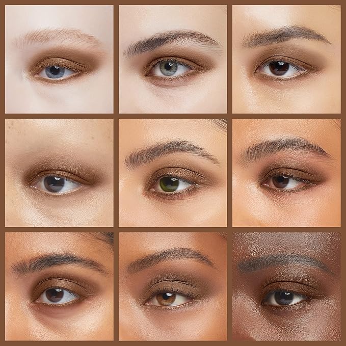 Lauren Brooke Cosmetiques Cream Eyeshadow | Natural Organic, Richly Pigmented Eye Makeup, Creme Eyeshadow For Women (Dark Cocoa (Matte))