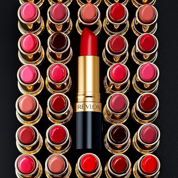 Revlon Super Lustrous Lipstick, Creamy Formula For Soft, Fuller-Looking Lips, Moisturized Feel, 672 Brazilian Tan, 0.15 oz